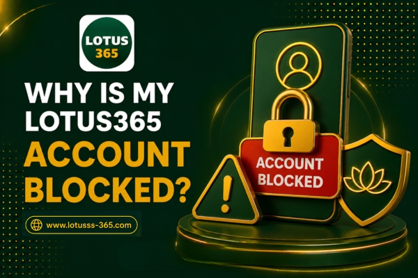 Lotus365 Account Blocked