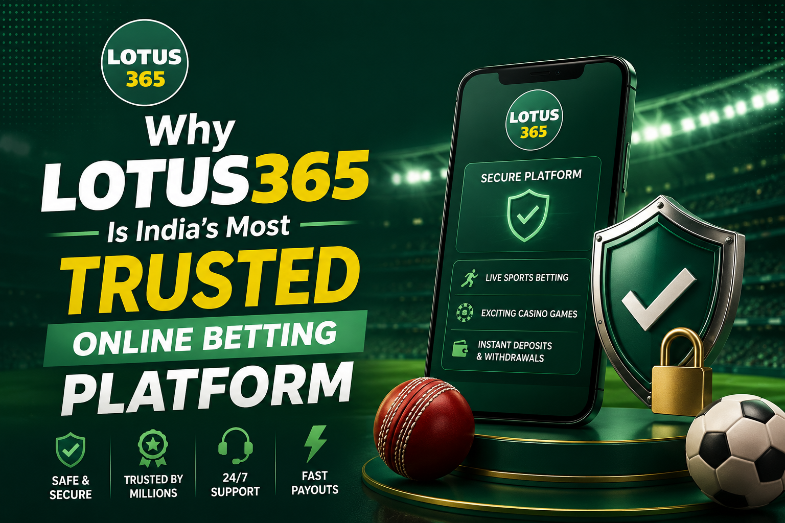 Why Lotus365 Is India's Most Trusted Online Betting Platform