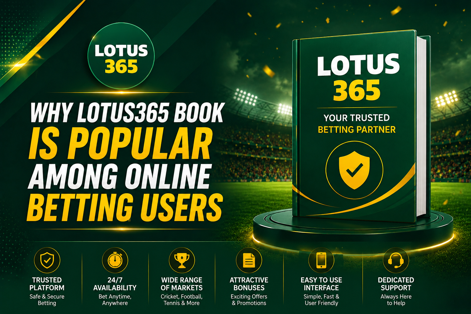 Read more about the article Why Lotus365 Book Is Popular Among Online Betting Users