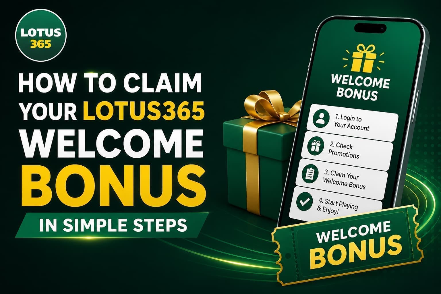 Read more about the article How to Claim Your Lotus365 Welcome Bonus in Simple Steps