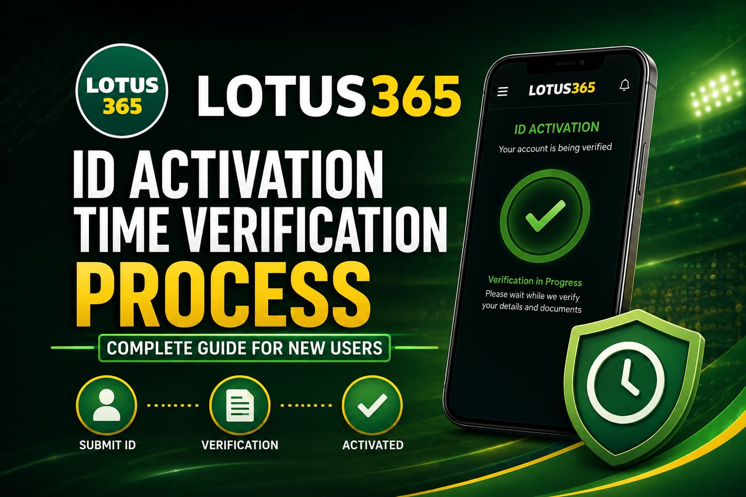 Read more about the article Lotus365 ID Activation Time Verification Process: Complete Guide for New Users