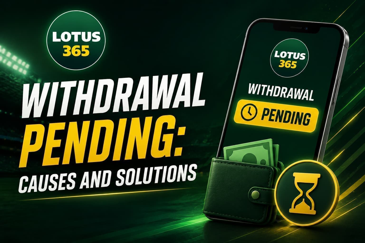 Lotus365 Withdrawal Pending Causes and Solutions