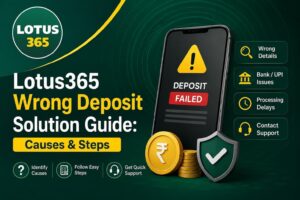 Lotus365 Wrong Deposit Solution Guide Causes & Steps